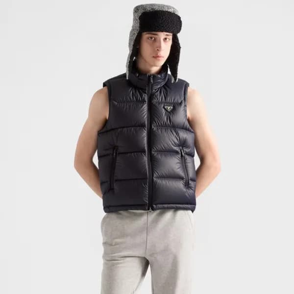 프라다 남성 다운 베스트 - Prada Mens Down Vest - prc8598x - 1