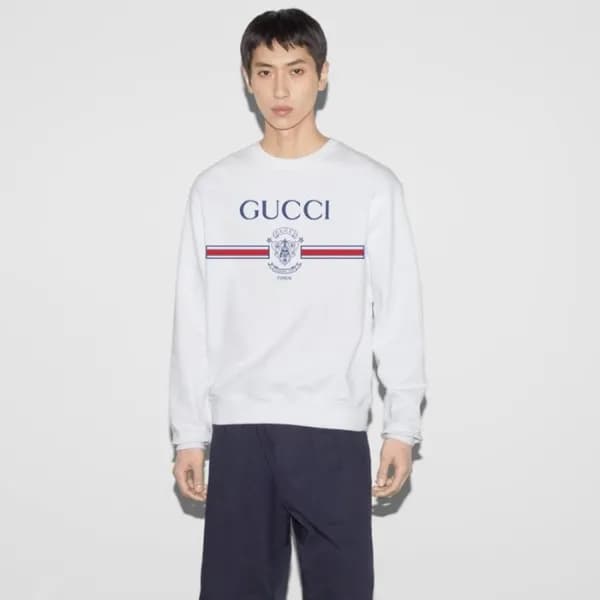 구찌 남성 라운드 맨투맨 - Gucci Mens Round Tshirt - guc8711x - 1