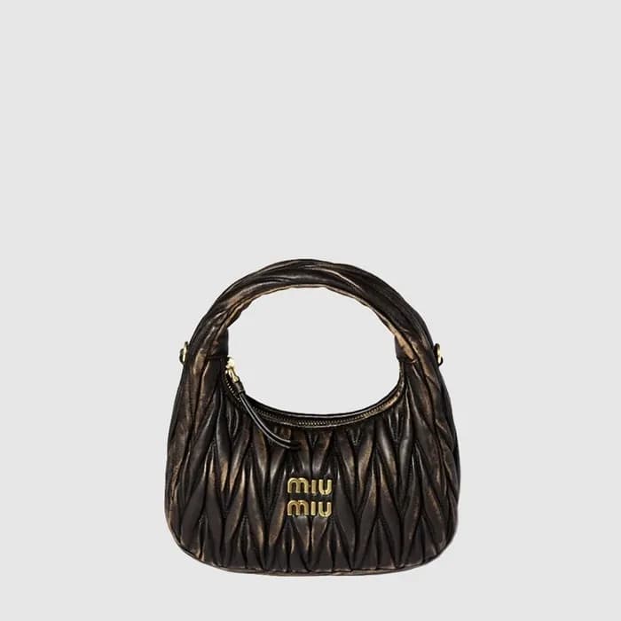 미우미우 여성 완더 마테라쎄 호보 백 - Miumiu Womens Wander Matela… - 1