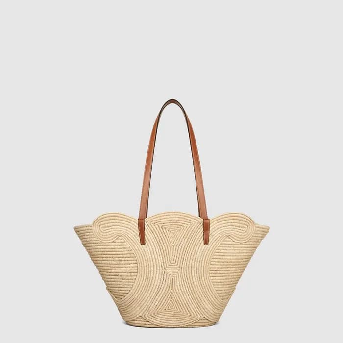 셀린느 여성 미디엄 클래식 파니에 브레이디드 트리옹프 - Celine Womens Medi… - 1