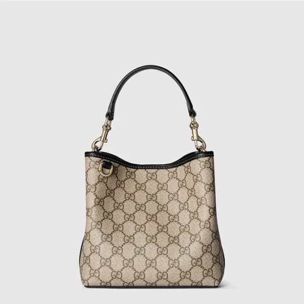 구찌 여성 GG 엠블럼 스몰 버킷백 - Gucci Womens Small Bucket Ba… - 1