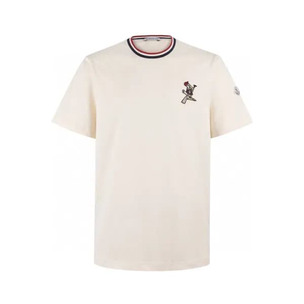 몽클레어 남성 반팔 티셔츠 - Moncler Mens Round Tshirt - moc13… - 1