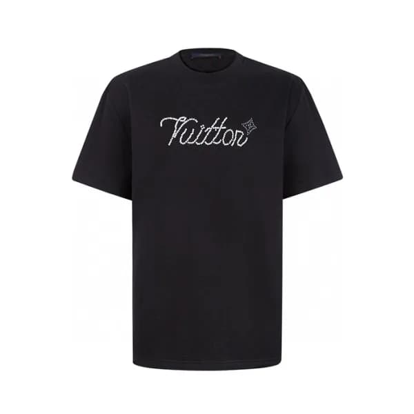 루이비통 남성 라운드 반팔 티셔츠 - Louis vuitton Mens Round Tshi… - 1