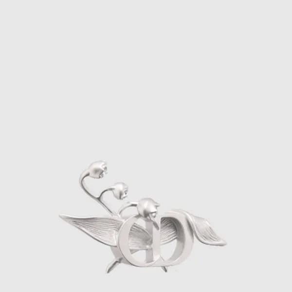 디올 남/녀 CD 은방울꽃 브로치 - Dior Unisex CD Lily of the Va… - 1