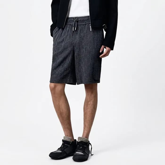 디올 남성 오블리크 쇼츠 - Dior Mens Oblique Shorts - dic1473… - 1