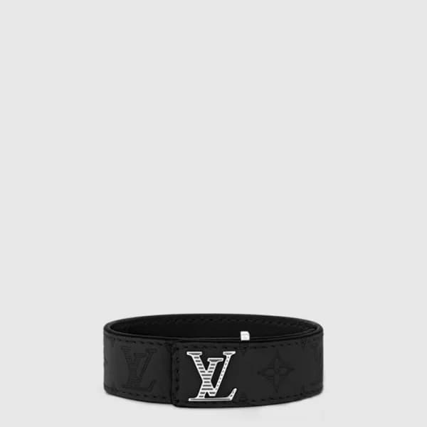 루이비통 남성 슬립 섀도우 브레이슬릿 - Louis vuitton Mens Slim Sha… - 1