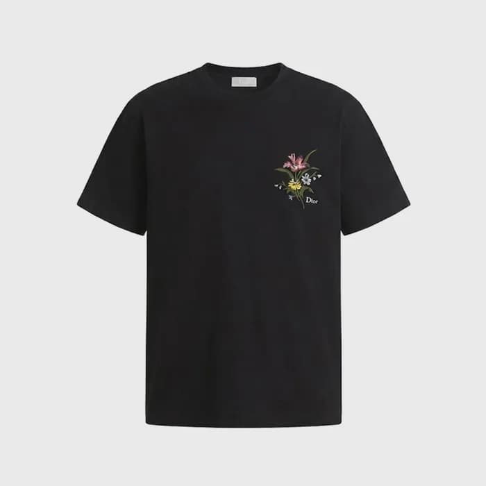 디올 남성 라운드 반팔티 - Dior Mens Round Tshirt - dic15534x - 1
