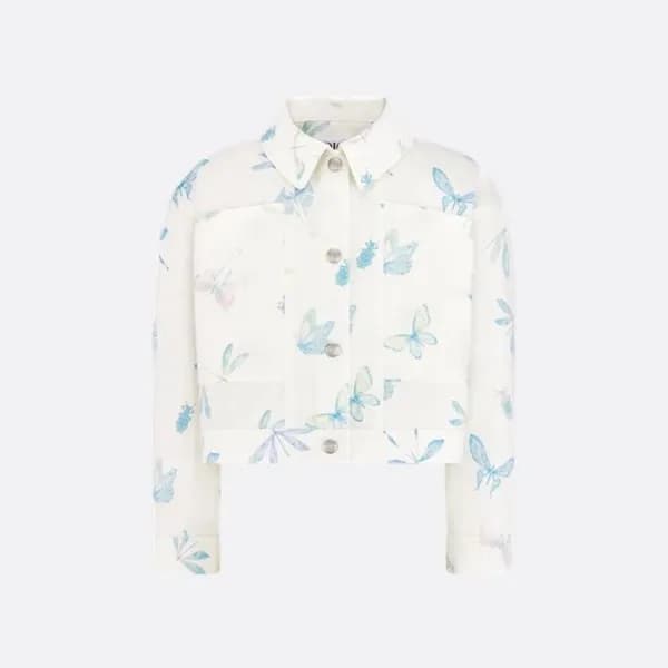 디올 여성 파스텔톤 계절 무늬 재킷 - Dior Womens Pastel Seasonal … - 1