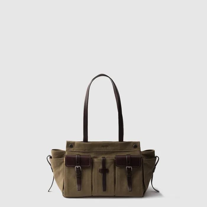 프라다 여성 루트 라지 토트백 - Prada Womens Root Large Tote Bag - prb16517x - 1