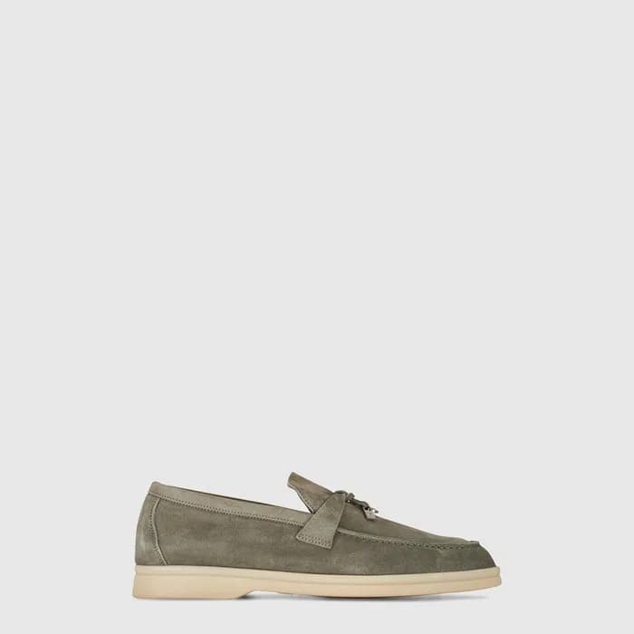 로로피아나 여성 썸머 참스 워크 로퍼 - Loro Piana Womens Summer Charms Work Loafer - los14730x - 1