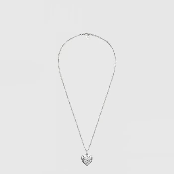 구찌 여성 블라인드 포 러브 네크리스 - Gucci Womens Blind for Love Necklace - acc10880x - 1