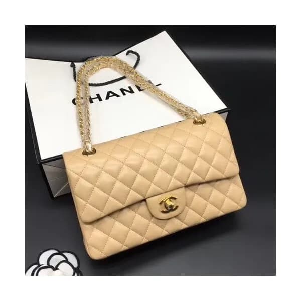 Chanel Women Leather Chain Shoulder Bag ,25CM - 샤넬… - 1