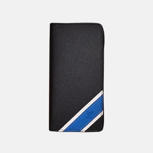 Louis Vuitton 2018 Zippy Wallet Vertical Taiga Lea… - 1