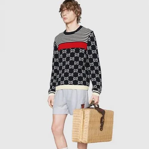 [인기상품] Gucci Dangaramix pattern Round Knit - 구찌 단가… - 1