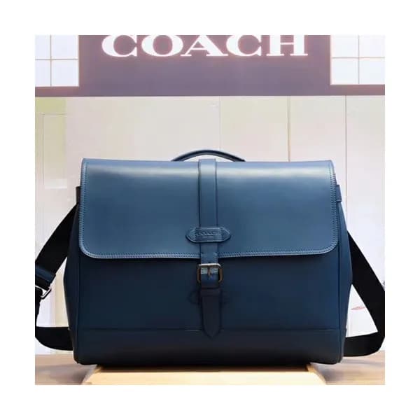 Coach Leather Hudson Messenger Shoulder Bag,39cm -… - 1