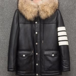 Thom Browne 2018 Down Leather Padding - 톰브라운 남성 다운… - 1