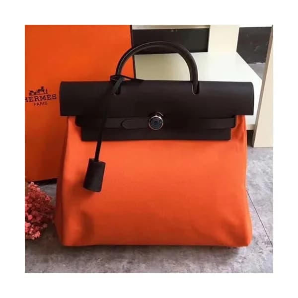 Hermes Herbag-A DOS Canvas Back Pack ,30cm - 에르메스 … - 1