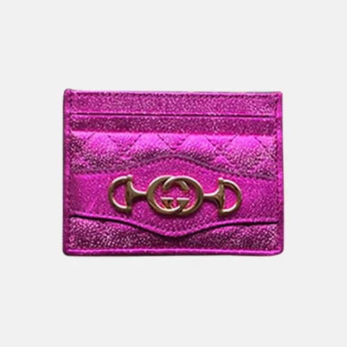 Gucci 2019 Laminated Leather Card Case 536354 - 구찌… - 1
