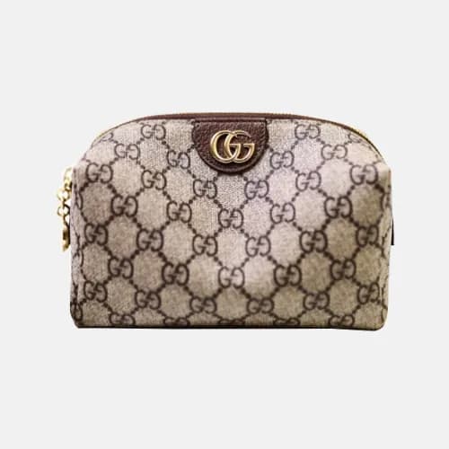 Gucci 2019 Ophidia GG Cosmetic Case Hibiscus Supre… - 1