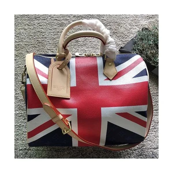 Louis Vuitton Speedy Tote Shoulder Bag,30cm - 루이비통… - 1