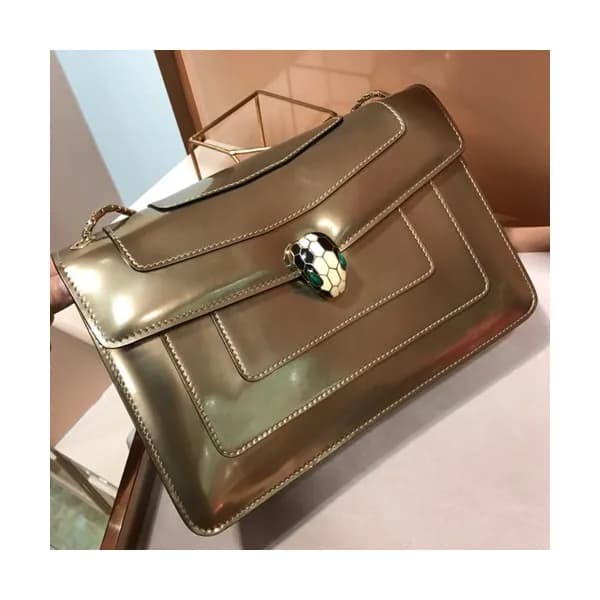Bvlgari Serpenti Forever Chain Shoulder Bag,28CM -… - 1