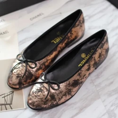 Chanel 2018 Ladies Classic CC Logo Ribbon Ballet F… - 1