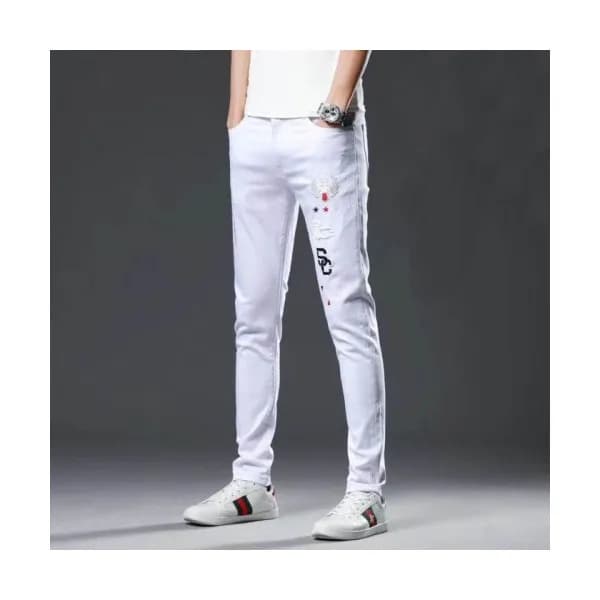 Dolce&Gabbana Mens Slim Fit Denim Pants - 돌체앤가바나 남… - 1