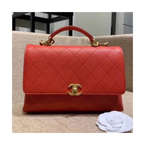 Chanel 2019 Women Leather Tote Shoulder Bag ,25CM … - 1