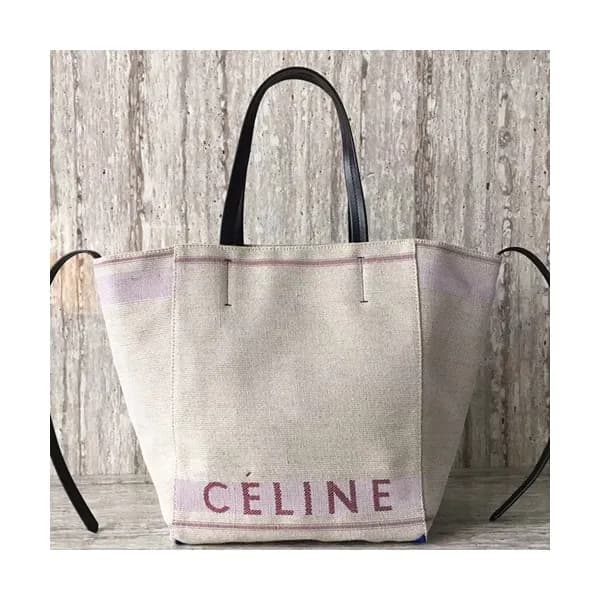 Celine Canvas Tote Shoulder Shopper Bag,31CM - 셀린느… - 1