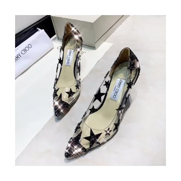 [러블리]Jimmy Choo 2019 Ladies Love Glitter Star Pump… - 1