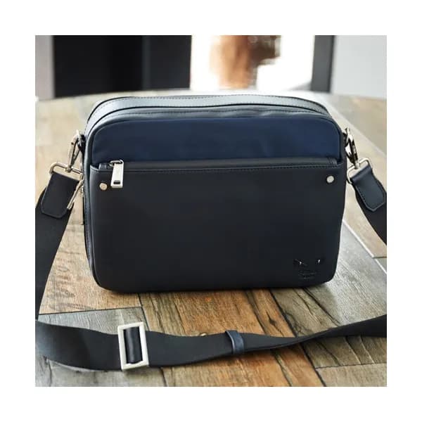 Fendi 2019 Nylon&Leather Bag Bugs Shoulder Bag,28C… - 1
