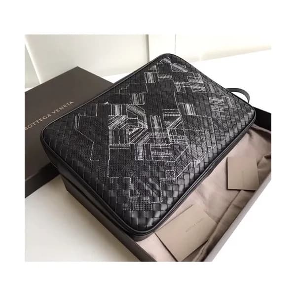 Bottega Veneta 2019 Leather Clutch Bag,35cm - 보테가 … - 1