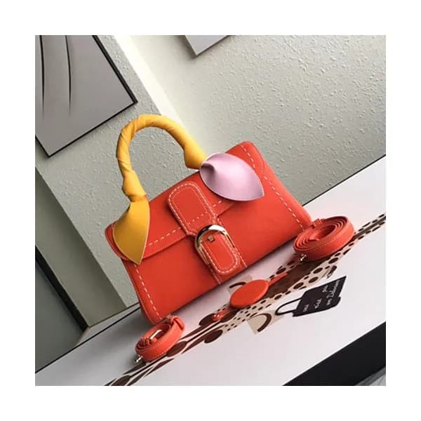 Delvaux 2019 Leather Tote Shoulder Bag,28s CM - 델보… - 1
