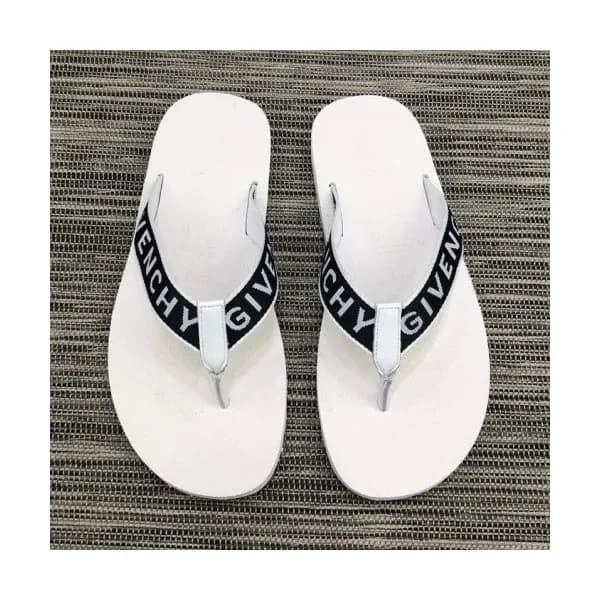 Givenchy 2019 Mens Logo Flip-flap - 지방시 남성 로고 슬리퍼 … - 1