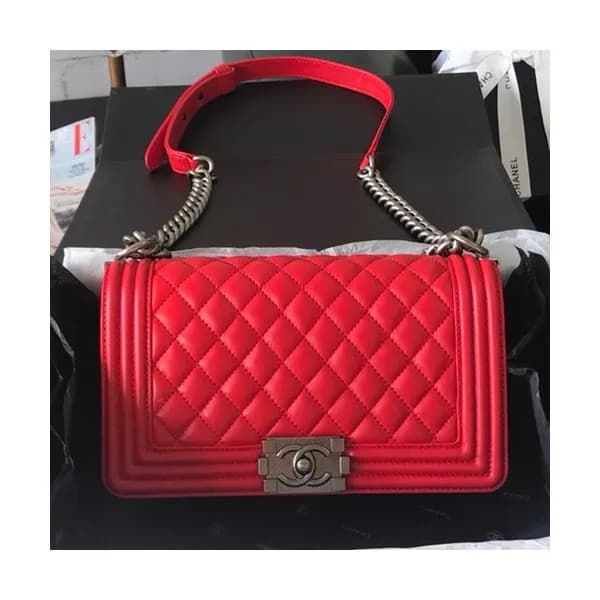 Chanel 2019 Leboy Chain Shoulder Bag,25CM - 샤넬 201… - 1