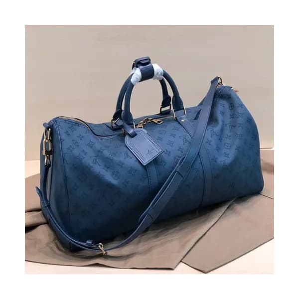 Louis Vuitton 2019 Denim Monogram Bag,50cm - 루이비통 … - 1