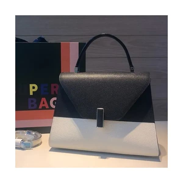 Valextra 2019 Epsom Leather Tote Shoulder Bag,26CM… - 1