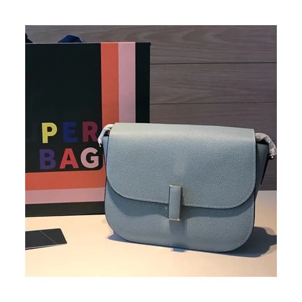 Valextra 2019 Epsom Leather Shoulder Bag,20CM - 발렉… - 1