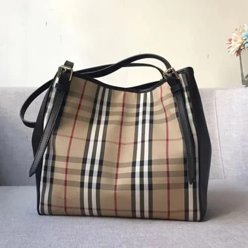 Burberry 2019 Tote Shoulder Shopper Bag, 26cm - 버버… - 1