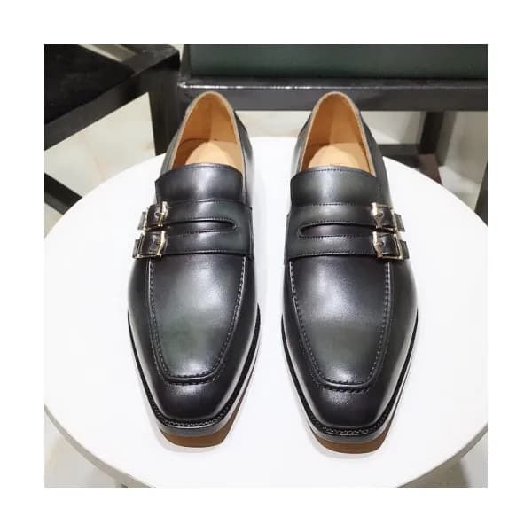 [커스텀급]Berluti 2019 Mens Metal Buckle Strap Busines… - 1