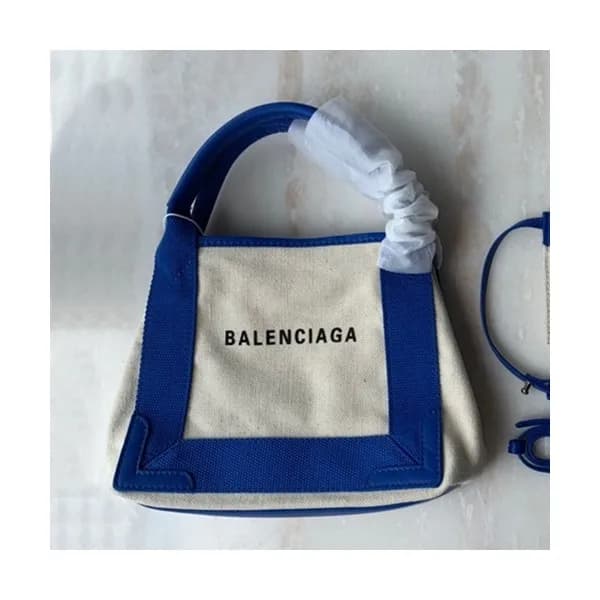 Balenciaga 2019 Canvas Tote Shoulder Bag,24CM - 발렌… - 1