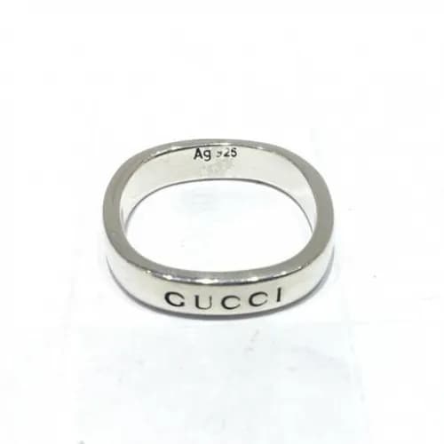 Gucci Mm/Wm casual Neck lace - 구찌 남자 캐쥬얼 실버 반지 G… - 1