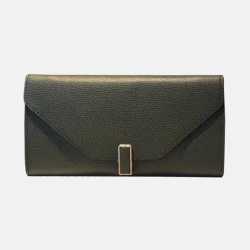Valextra 2019 Ladies Epsom Leather Wallet - 발렉스트라 … - 1