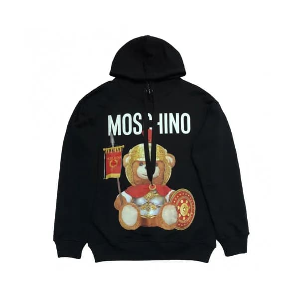 Moschino 2019 Mm/Wm Logo Teddy Cotton Hood Tee - 모… - 1