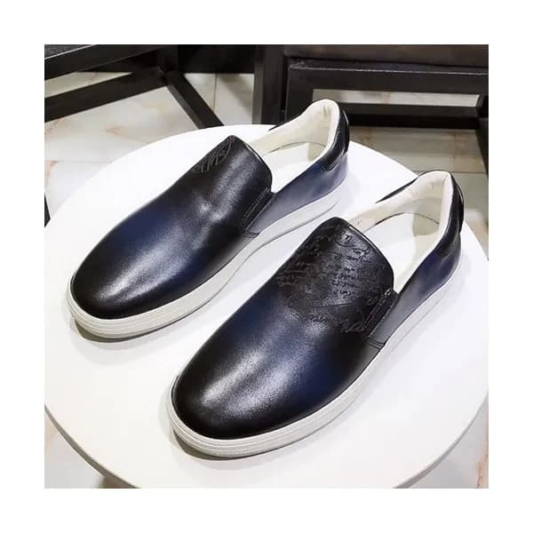 Berluti 2019 Mens Leather Slip On - 벨루티 2019 남성용 … - 1