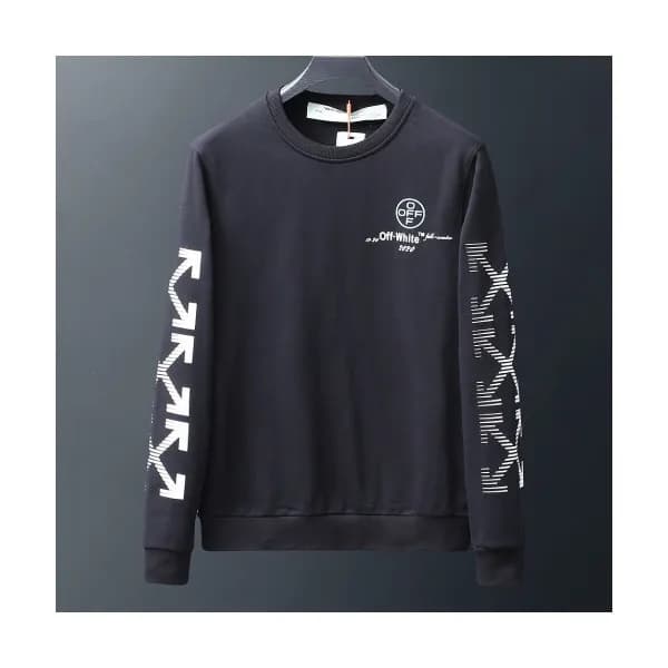 Off-white 2019 Mens Logo Cotton Man-to-man - 오프화이트… - 1