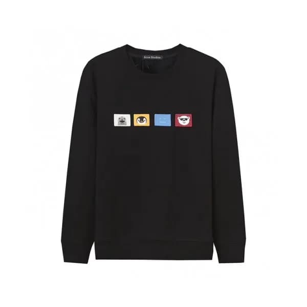 Acne 2019 Mm/Wm Logo Cotton Man-to-man - 아크네 2019 … - 1