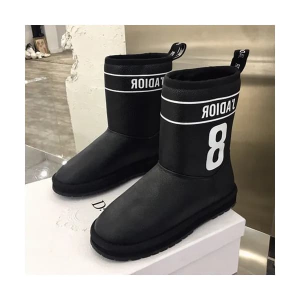 Dior 2019 Ladies Leather & Wool Boots - 디올 2019 여성… - 1