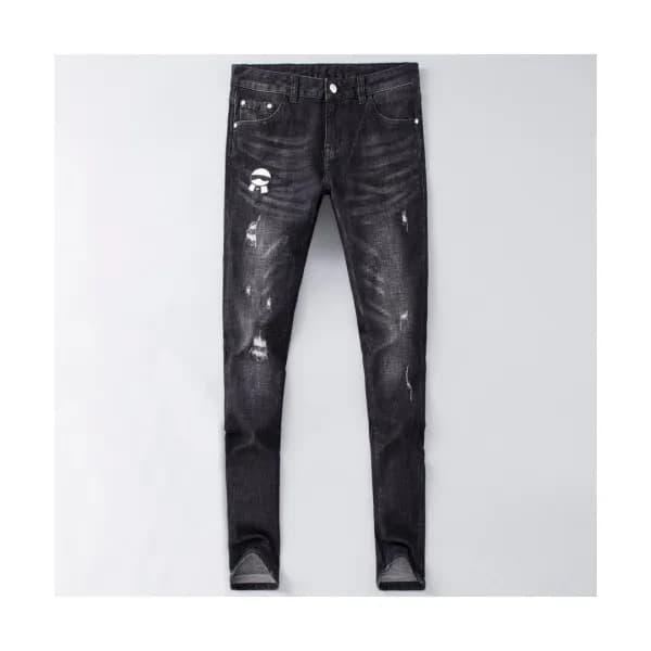 Fendi 2019 Mens Classic Slim-fit Denim Pants - 펜디 … - 1