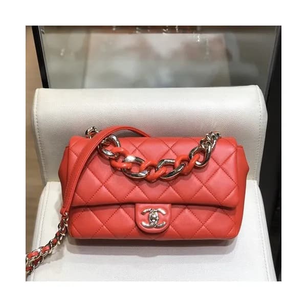 Chanel 2019 Woman Leather Tote Shoulder Bag 24CM -… - 1